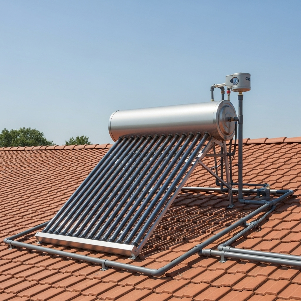 Chauffe-eau solaire monocristallin